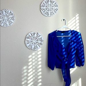 Royal Blue Fresh Top